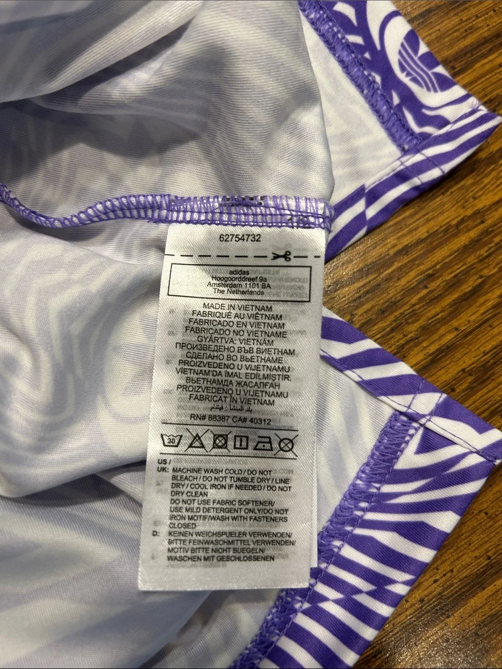 Adidas Rekive All-Over Print Polo Activewear